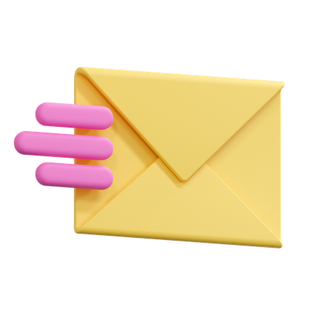 Envoyer un mail  3D Icon