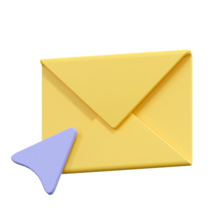 Envoyer un mail  3D Icon