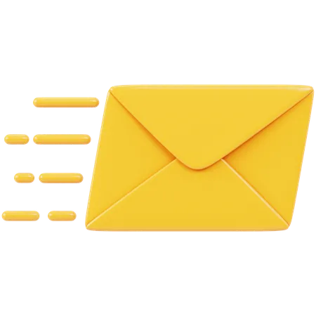 Envoyer un mail  3D Icon