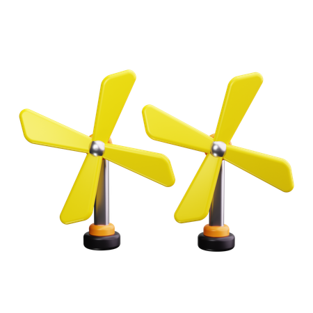 Eolic energy,windmill,power,turbine,electricity,ecology  3D Icon