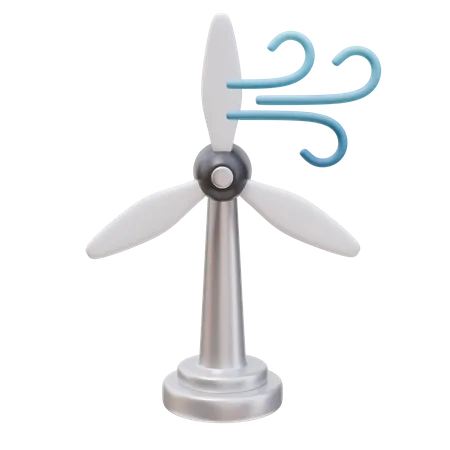 Éolienne  3D Icon