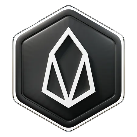 EOS (EOS) Badge  3D Illustration