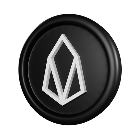 EOS Coin  3D Icon