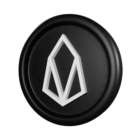 EOS Coin  3D Icon