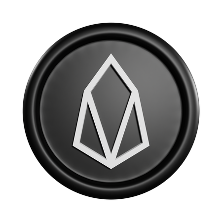 EOS Coin  3D Icon