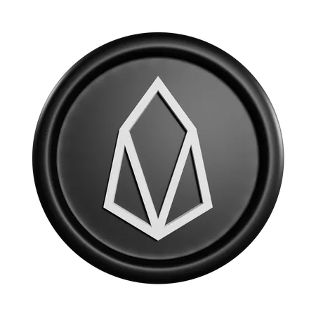 EOS Coin  3D Icon