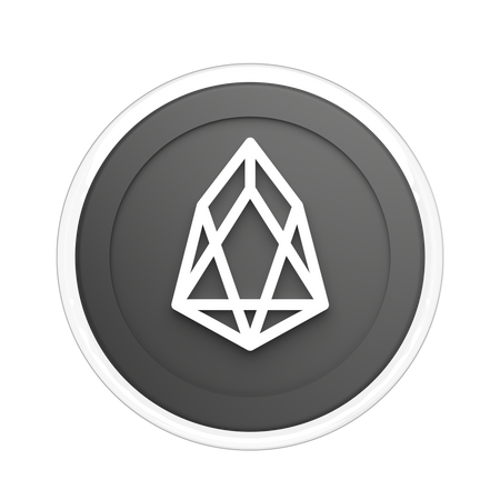 Eos Crypto  3D Illustration