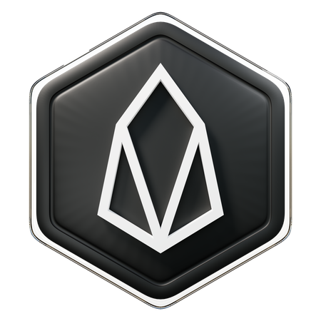 EOS (EOS) Badge 3D Illustration