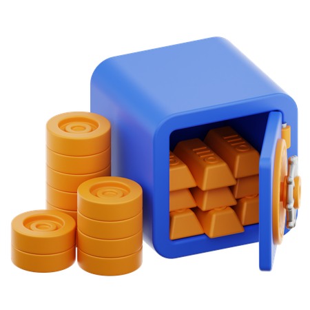 Économie  3D Icon