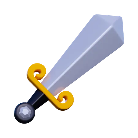 Épée  3D Icon