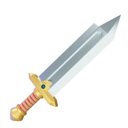 Épée barbare  3D Icon