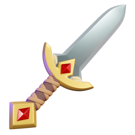 Épée barbare  3D Icon