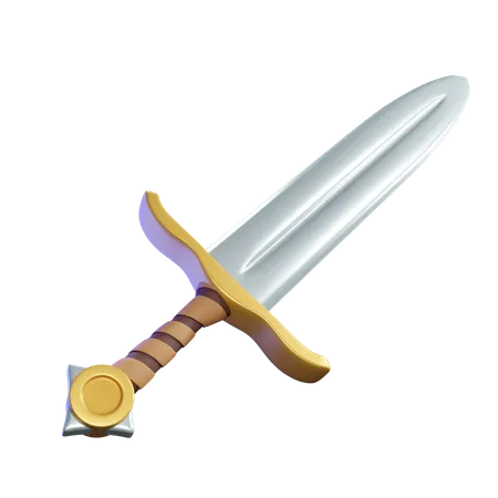 Épée barbare  3D Icon