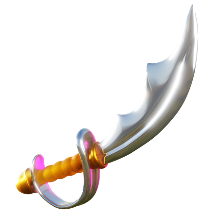 Épée de pirate  3D Icon