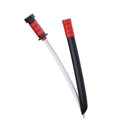 Épée japonaise  3D Icon