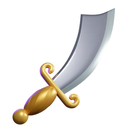 Épée de pirate  3D Icon