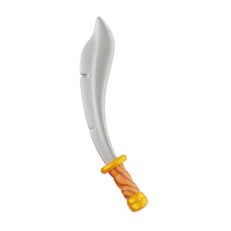 Épée de pirate  3D Icon