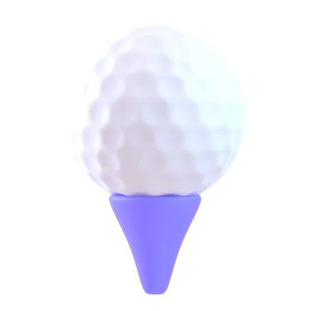 Épingle à balle de golf  3D Icon