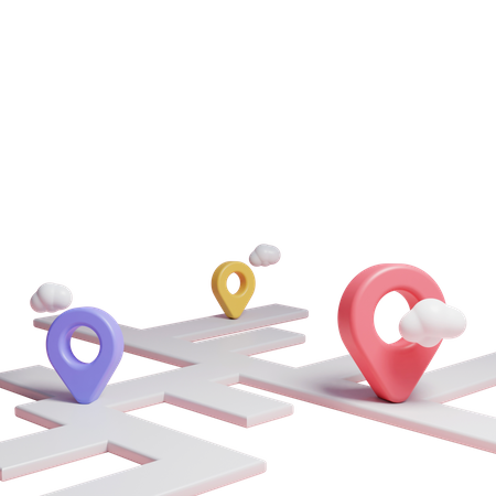 Épingle de localisation  3D Icon