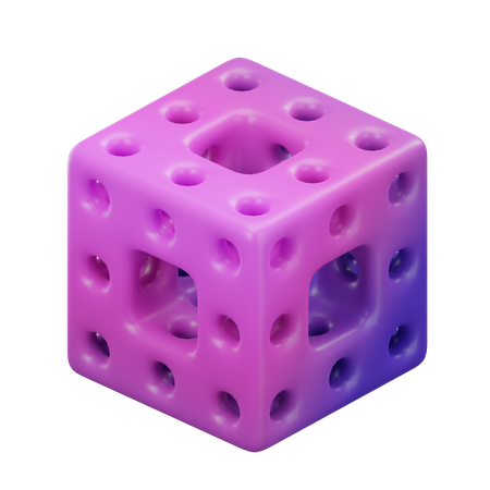 Éponge  3D Icon