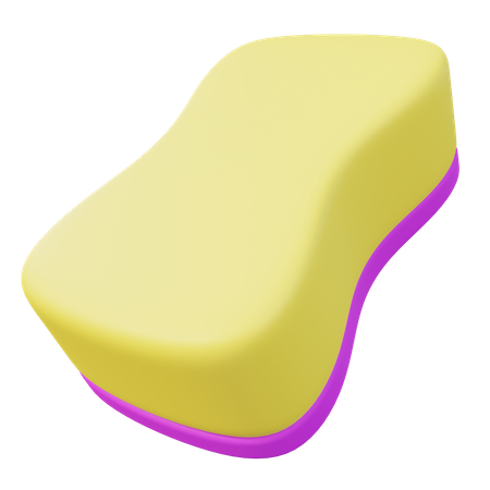Éponge de nettoyage  3D Icon