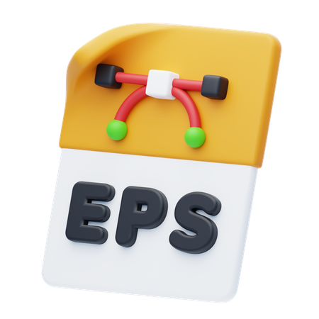 Eps Extension  3D Icon