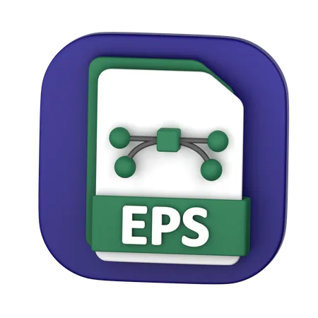 EPS File  3D Icon