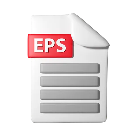 EPS File  3D Icon