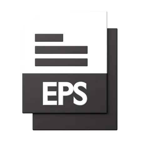 EPS File  3D Icon