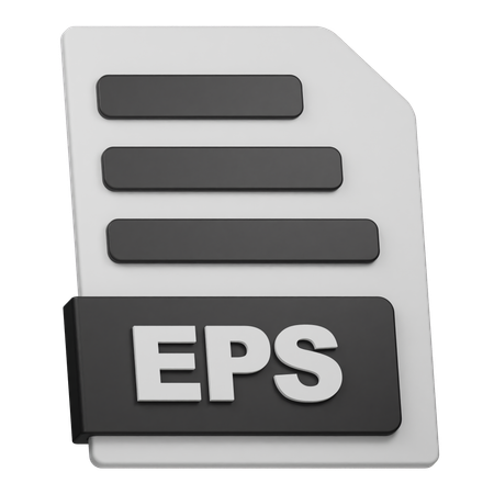 EPS File  3D Icon