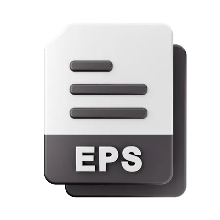 EPS File  3D Icon