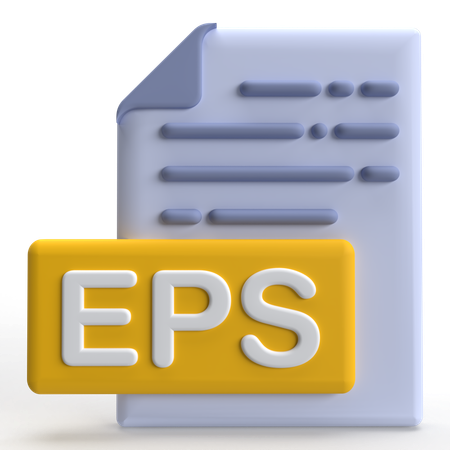 EPS File  3D Icon