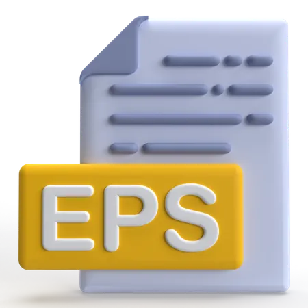 EPS File  3D Icon