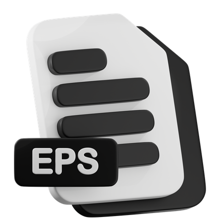 EPS File  3D Icon