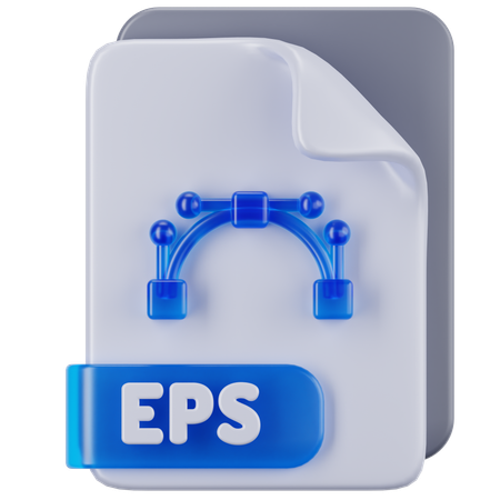 EPS File  3D Icon