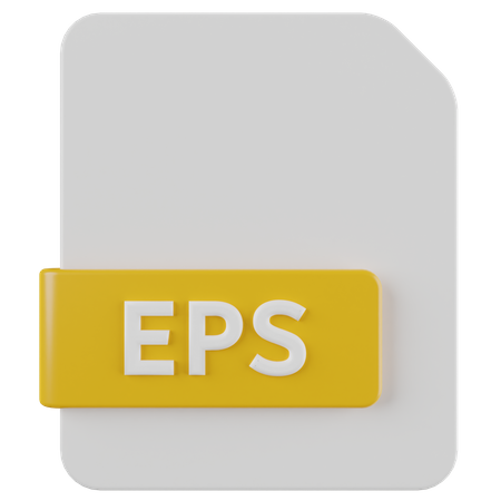 EPS File 3D Icon