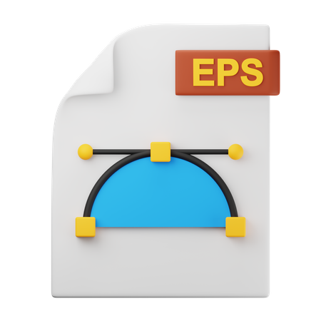 Eps File 3D Icon