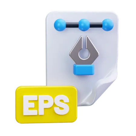 Eps File Format  3D Icon