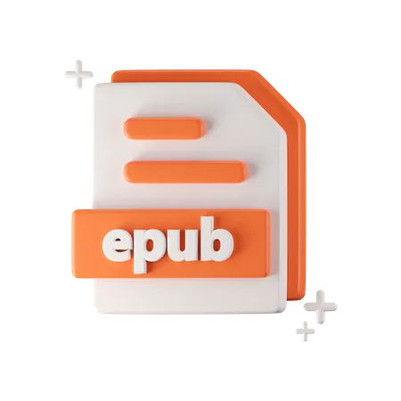 Epub File  3D Icon