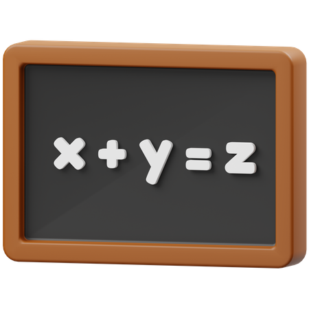 Equação  3D Icon