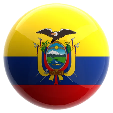 Equador  3D Icon