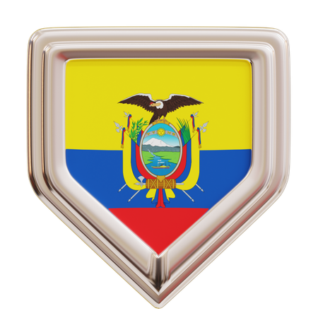 Equador  3D Icon