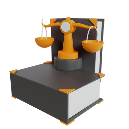 Equal Justice  3D Icon