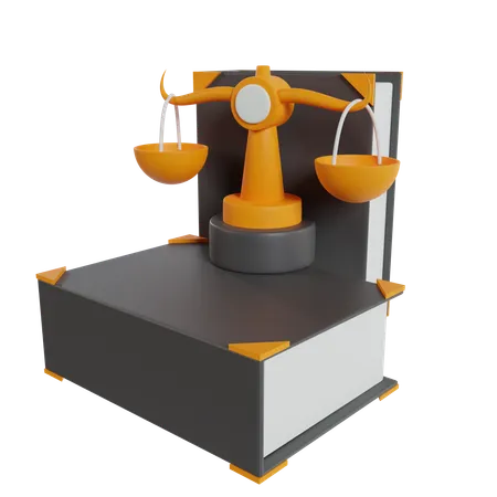 Equal Justice  3D Icon