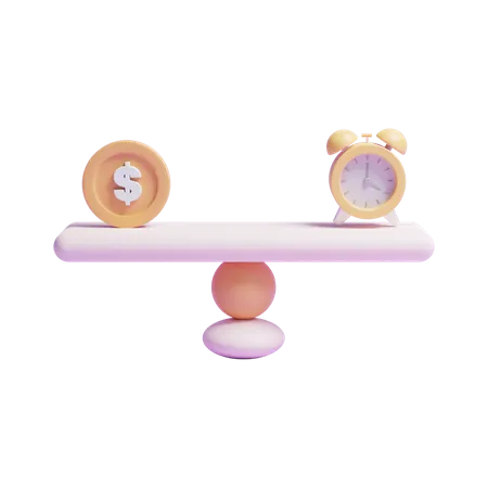 Equality Balance  3D Icon