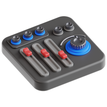 Equalizador de volume  3D Icon