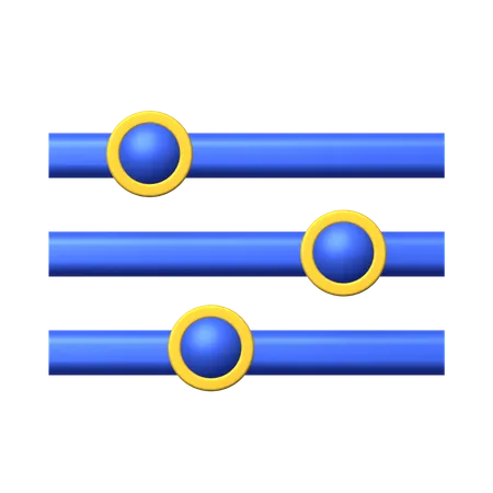 Equalizer  3D Icon