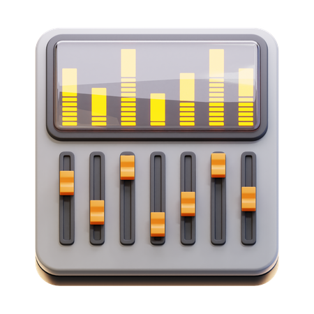 Equalizer  3D Icon