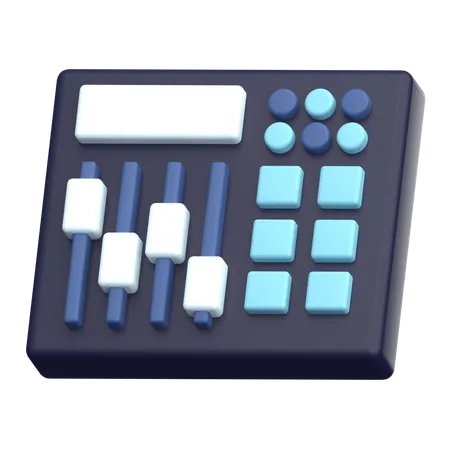 Equalizer  3D Icon