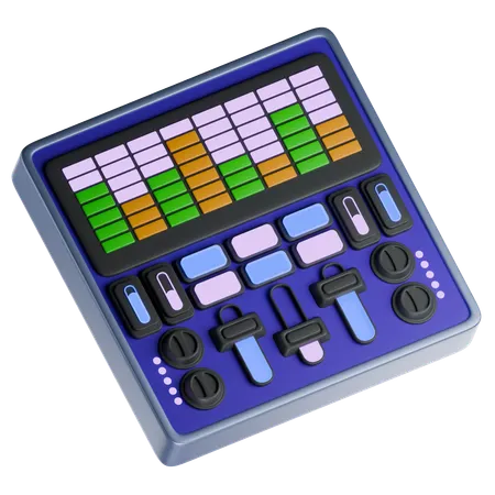 Equalizer  3D Icon
